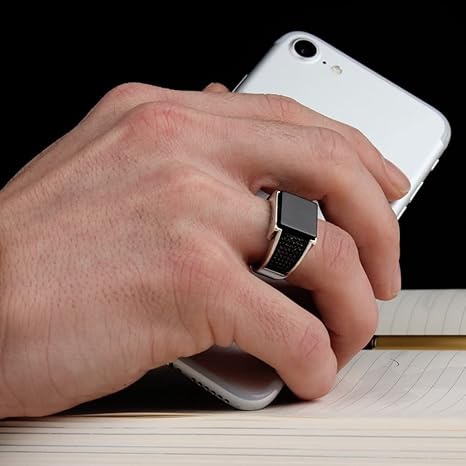 Black Onyx Signet Ring